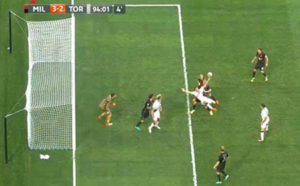 Il Torino cede al Milan: 2-3