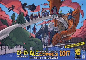ALEcomics 2017, ad Alessandria il 23 e 24 settembre 2017