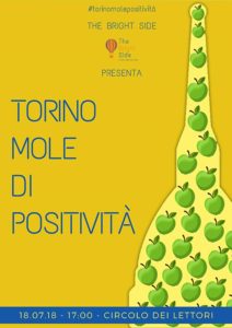 Il 18 luglio imperdibile “Torino, una Mole di Positività”