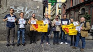 Anche il PD del Piemonte al flash mob per Radio Radicale