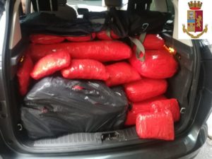 Cento chili di marijuana: arrestati due incensurati