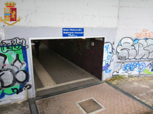 Chiuso il sottopasso di Trofarello