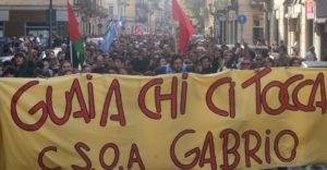 Sgomberato l’immobile occupato dal Centro Sociale Gabrio