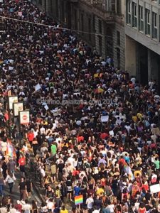 A Torino il Piemonte Pride con in prima fila quelli che sono al governo con gli omofobi intolleranti e razzisti