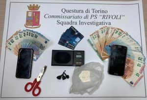 Alpignano: due persone arrestate per detenzione di sostanze stupefacenti