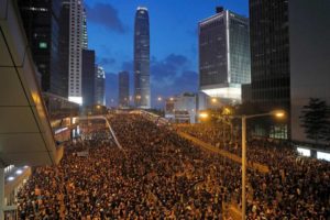 Presidio di solidarietà pro Hong Kong a Torino il 29 agosto. Il PD piemontese aderisce