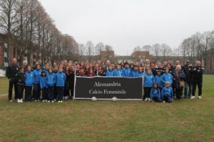 Alessandria, le atlete di ACF-Associazione Calcio femminile Alessandria ricevute a Palazzo Comunale