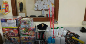 Sequestrati botti per decine di chili. Tre arresti