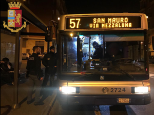 Torino, controlli sui mezzi GTT. Due arresti da parte della Polizia di Stato