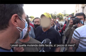 Sembrerebbe proprio che gli anti-Covid a tutti i costi abbiano l’odio dentro… Il video