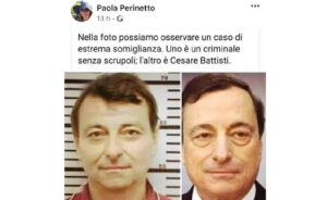 Ivrea. Un post su Facebook della Garante dei detenuti paragona Mario Draghi al terrorista Cesare Battisti