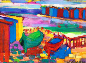 Ad Ovada, “Emilio Scarsi. Colori e profumi”, una mostra sul pittore delle vigne, delle colline e delle stagioni