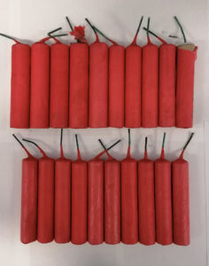 Agli arresti un tassista torinese per il possesso di venti candelotti esplosivi