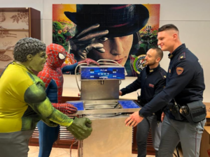 La Polizia di Stato restituisce un macchinario rubato a una Onlus