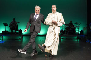 Massimo Lopez e Tullio Solenghi in “Dove eravamo rimasti”