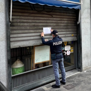 Sospesa per otto giorni la licenza di un bar in zona Aurora