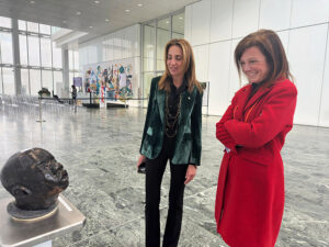 Le opere di Cecilia Birsa al Grattacielo Piemonte